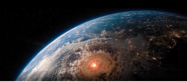 혜성이 지구와 충돌하는 장면 / 출처 Netflix