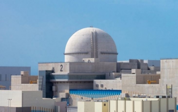 한국이 수출한 UAE 바라카 원전 2호기[사진=한국전력]